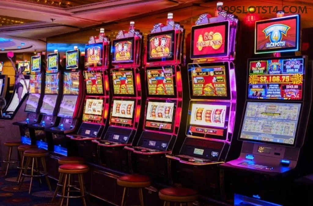 Big win animation on 999slots slot Jogo